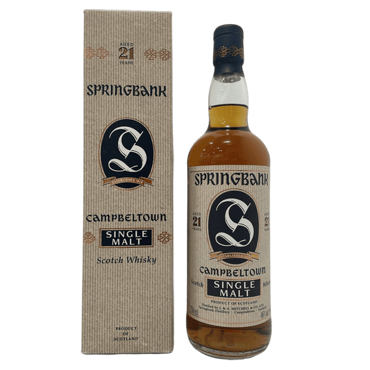 Springbank 21 Year Old 2000 Release / Velier Import