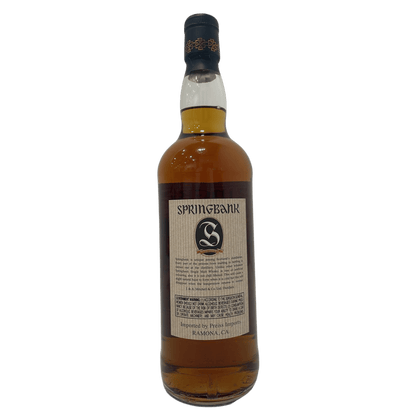 Springbank 21 Year Old 2000 Release / Velier Import