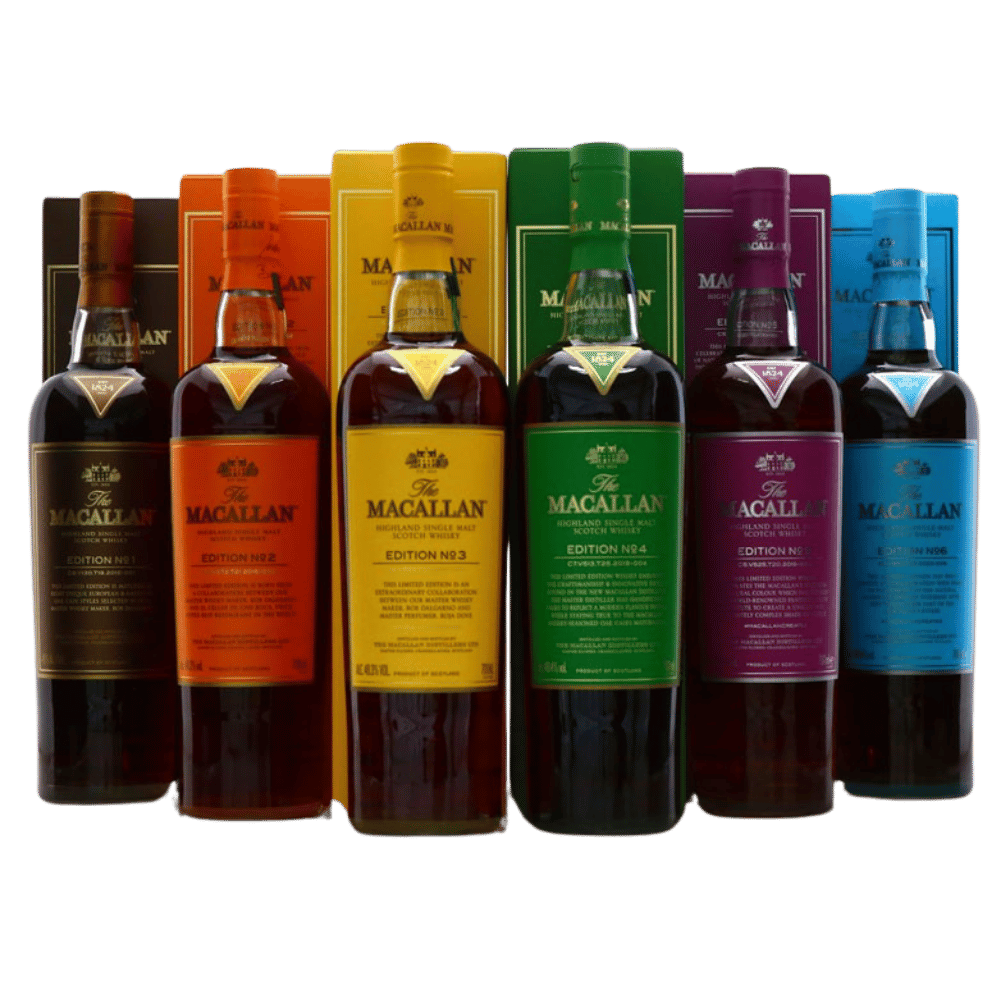 The Macallan Edition No.1 - 6 Collection (6 x 70cl)