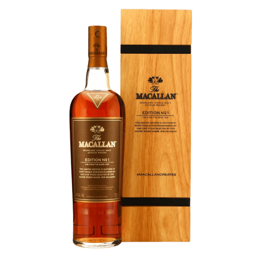 The Macallan Edition No.1 Wooden Box