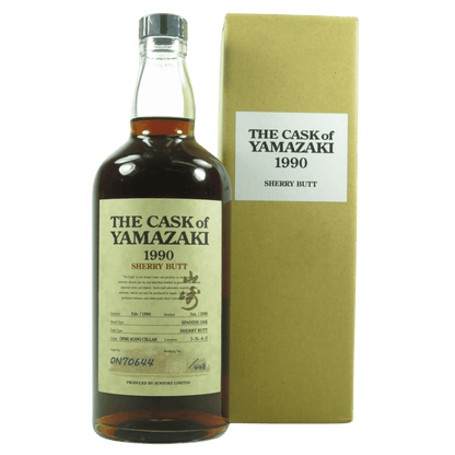 The Cask of YAMAZAKI 1990 Sherry Butt