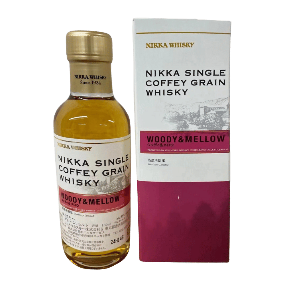 Nikka Single Malt Coffey Grain Whisky Woody & Mellow 180ml