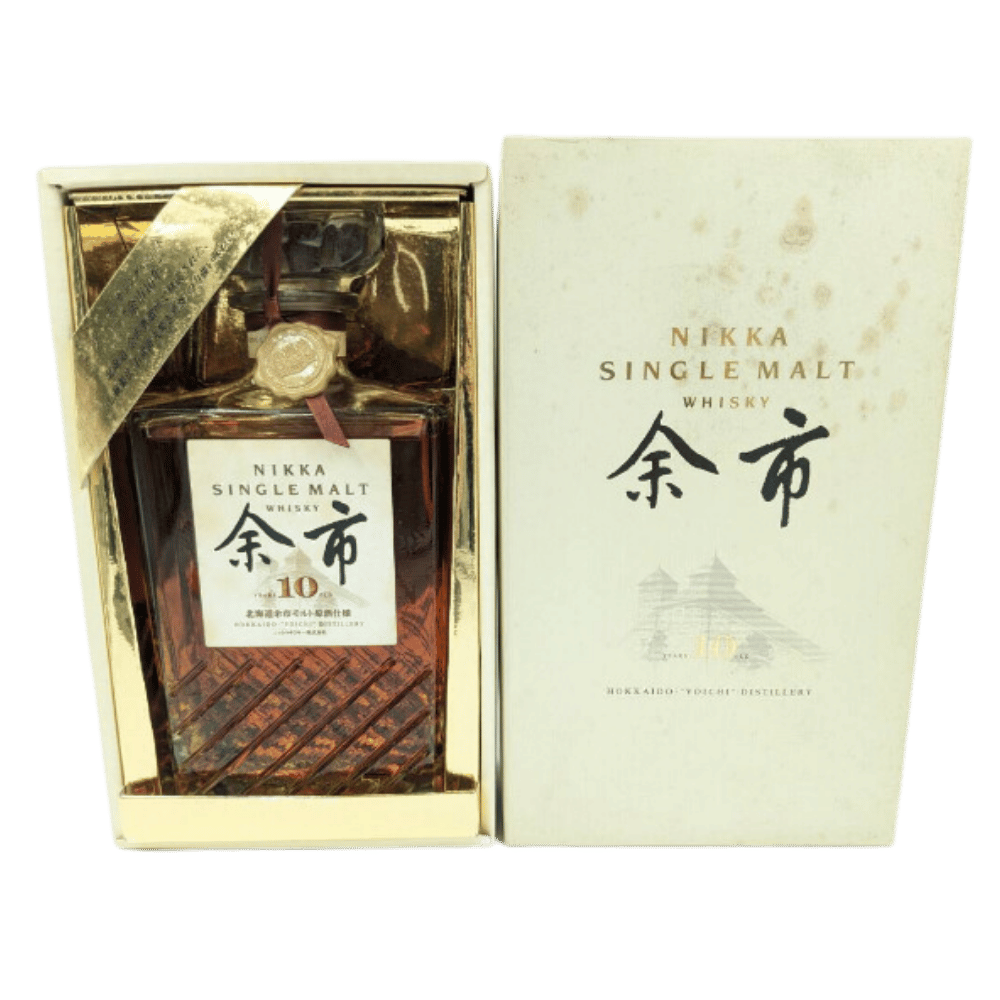 Nikka Yoichi 10 Year Old Vintage Crystal Decanter 1st Release