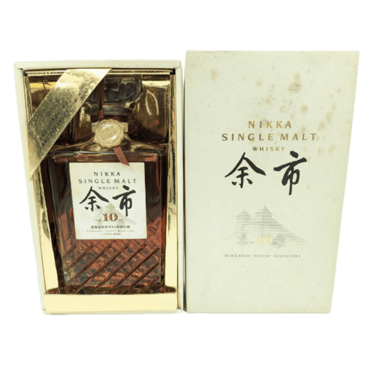 Nikka Yoichi 10 Year Old Vintage Crystal Decanter 1st Release