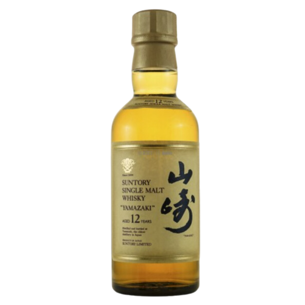 Yamazaki 12 Year Old Single Malt Flower Crest Cap 180ml