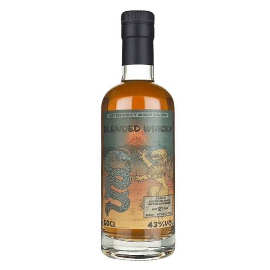 Scottish and Japanese Blended Whisky 21 Year Old