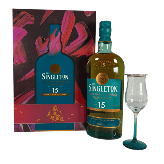 Singleton 15 Year Old Glen Ord  五行火 Glass Set