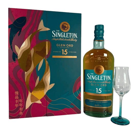 Singleton 15 Year Old Glen Ord 年年有鱼 Glass Set 2025