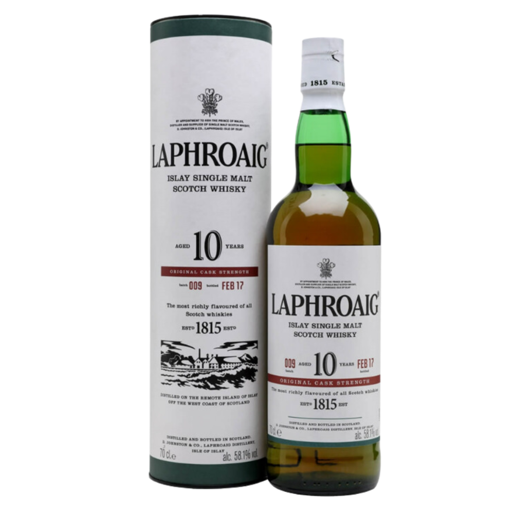 Laphroaig 10 Year Old Cask Strength - Batch 009