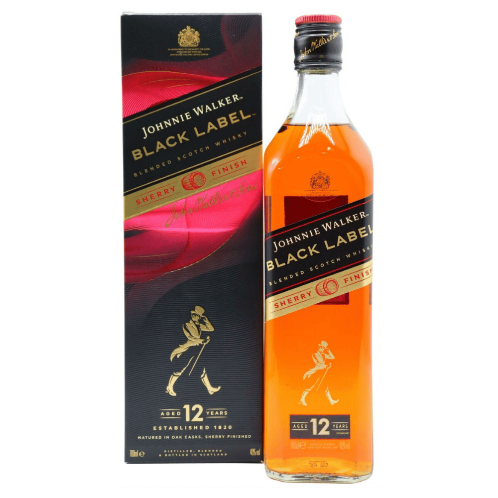 Johnnie Walker Black Label 12 Year Old Sherry Finish