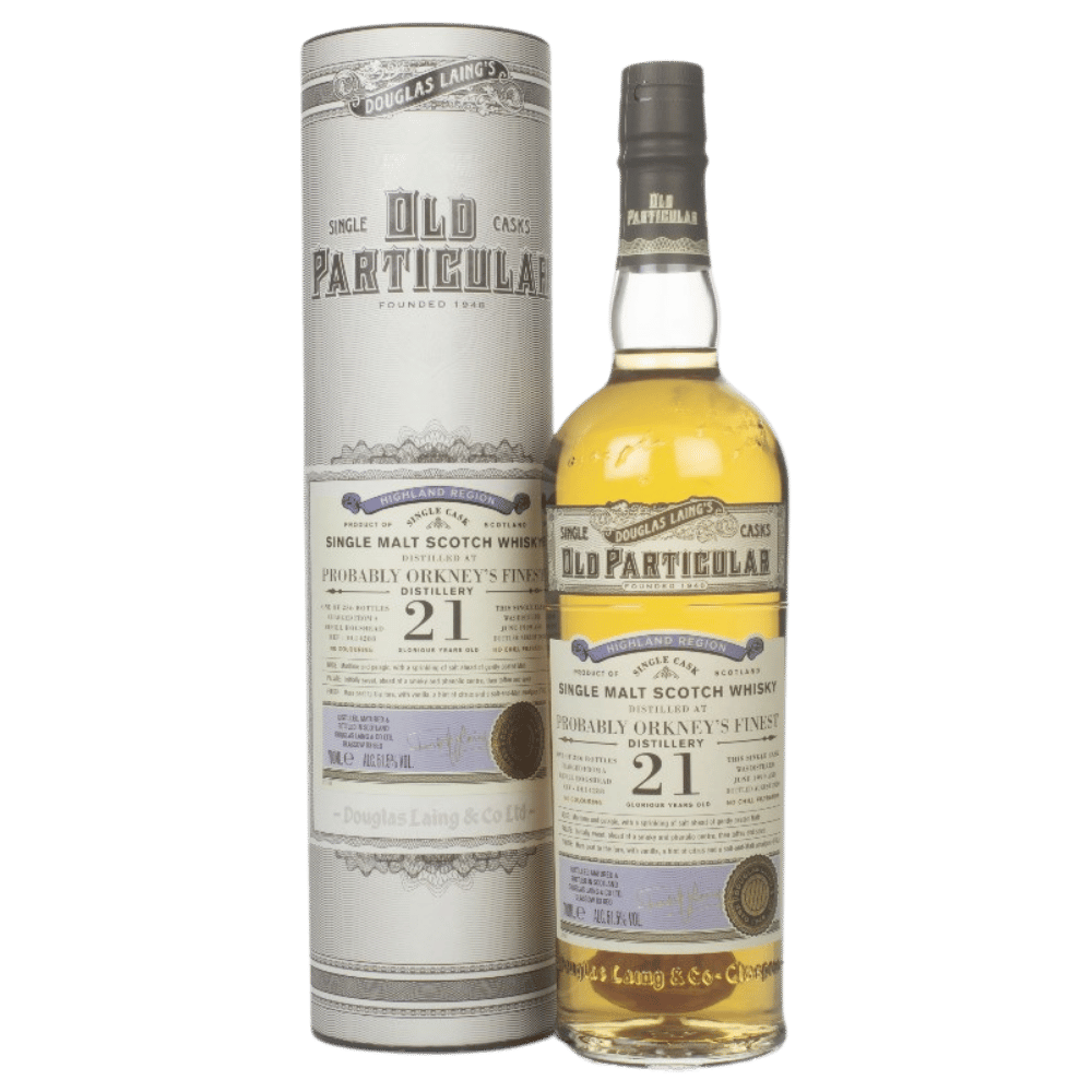 Old Particular Orkney's Finest 21 Year Old 1999