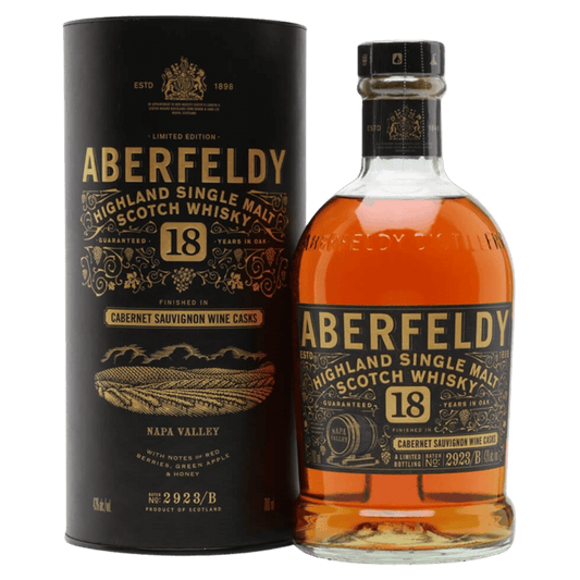 Aberfeldy 18 Year Old Napa Valley Red Wine Cask