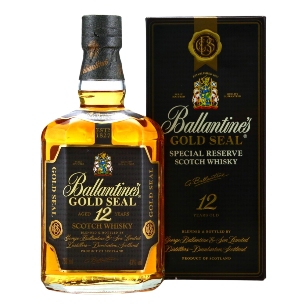 Ballantine's Gold Seal 12 Year Old 1980s