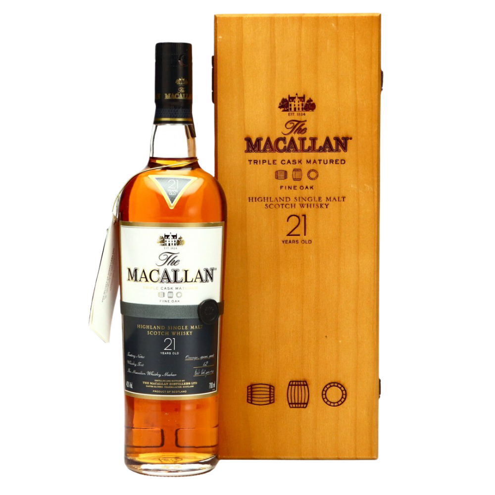 The Macallan 21 Year Old Fine Oak Triple Cask