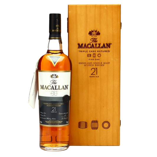 The Macallan 21 Year Old Fine Oak Triple Cask