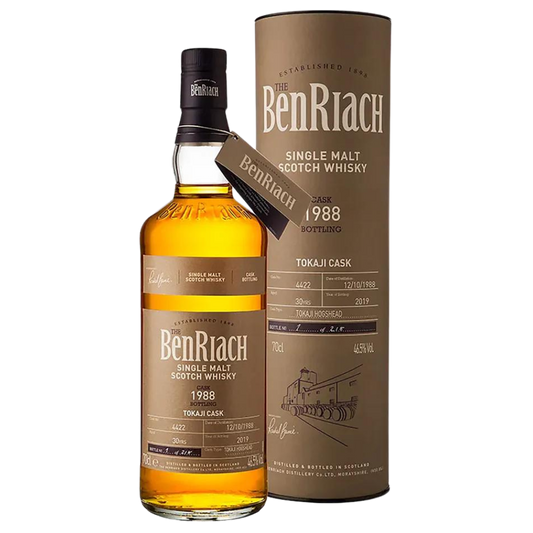 Benriach 1988 Single Cask #4422 Tokaji Cask 30 Year Old