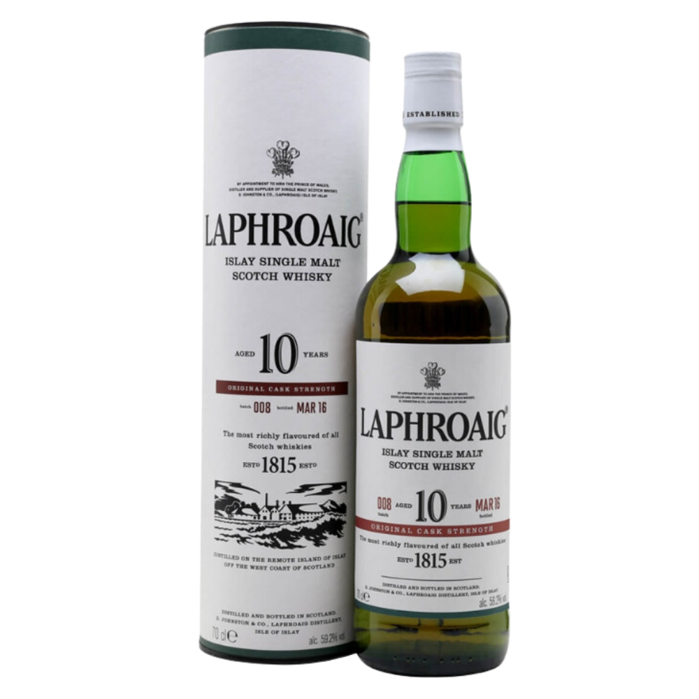 Laphroaig 10 Year Old Cask Strength - Batch 008