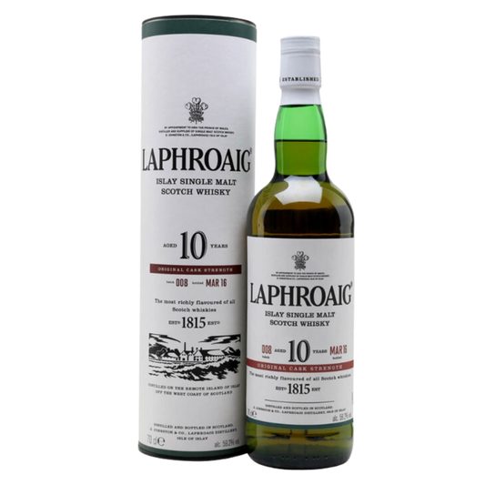 Laphroaig 10 Year Old Cask Strength - Batch 008