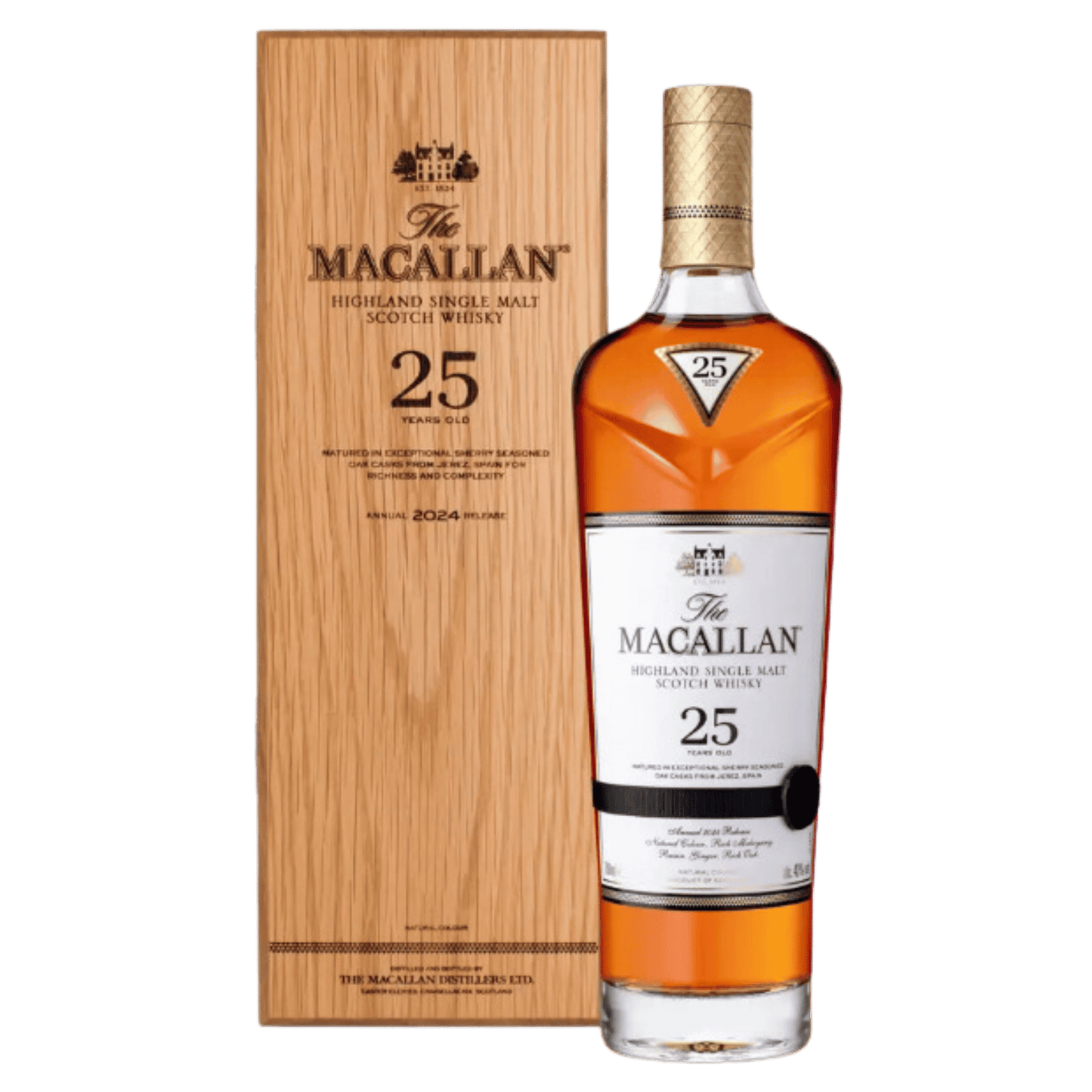 The Macallan 25 Year Old Sherry Oak 2024 Release