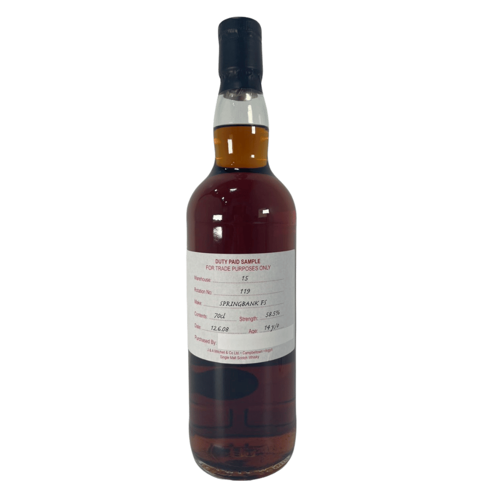 Springbank 2011 14 Year Old Fresh Sherry