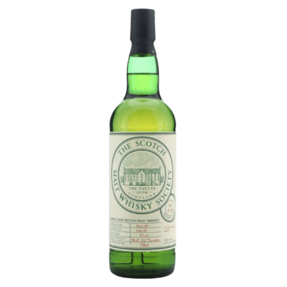 Springbank 15 Year Old SMWS Single Cask 27.55 Leather Wood Smoke