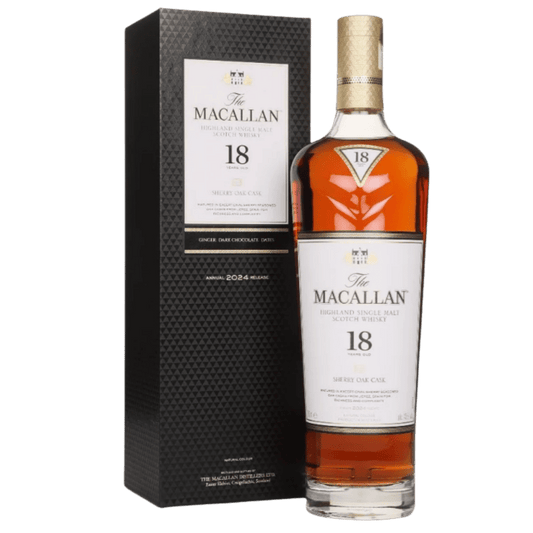 The Macallan 18 Year Old Sherry Oak 2024 Release