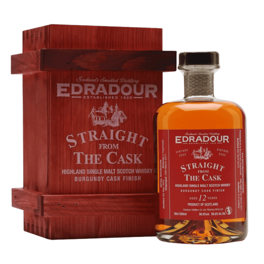 Edradour 2002 12 Year Old Burgundy Finish