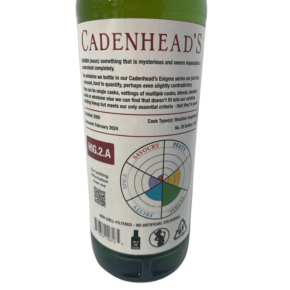 Highland Single Malt 2000 Cadenhead 23 Year Old / Enigma