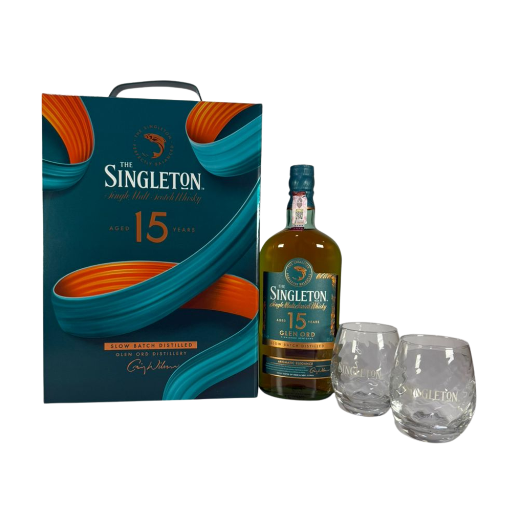 Singleton 15 Year Old Glen Ord Glass Set