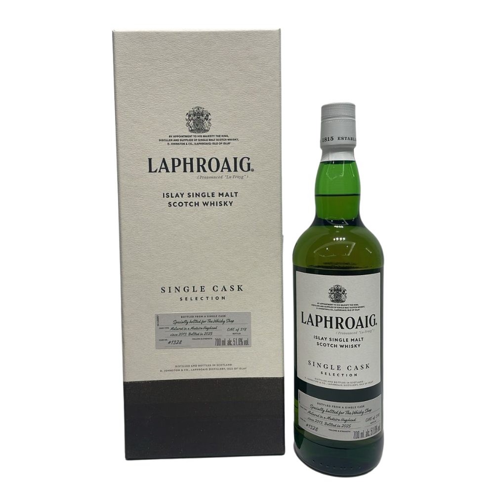 Laphroaig 2013 Single Cask Selection Special Bottled for The Whisky Shop