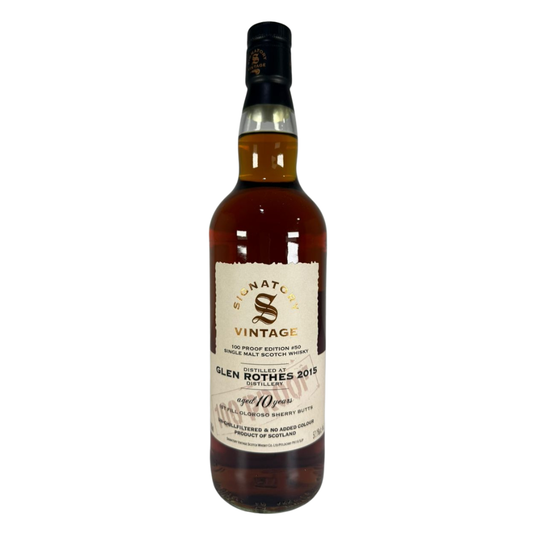 Signatory Vintage Glen Rothes 10 Year Old