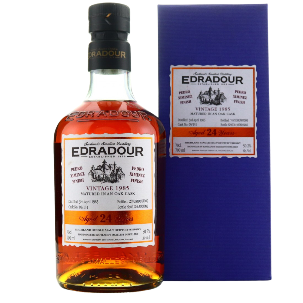 Edradour 1985 PX Finish 24 Year Old