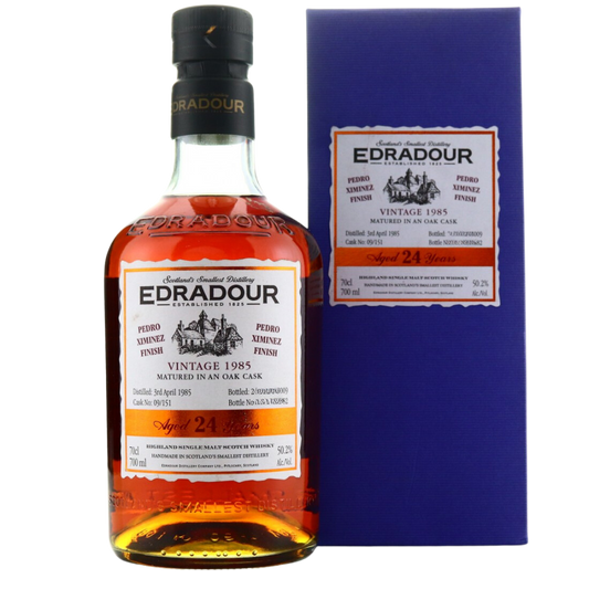 Edradour 1985 PX Finish 24 Year Old