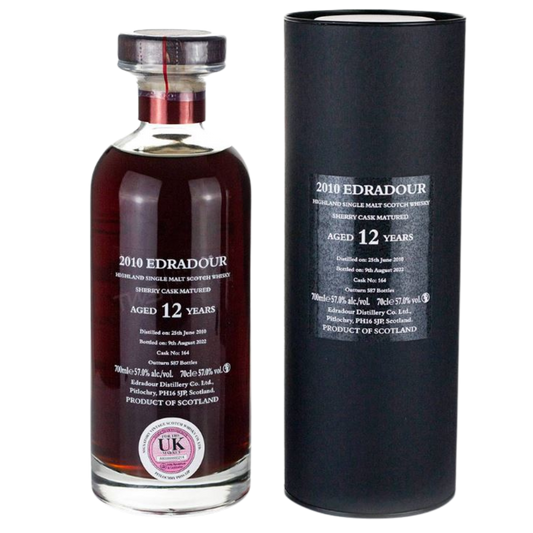 Edradour 2010 Single Cask 12 Year Old #164