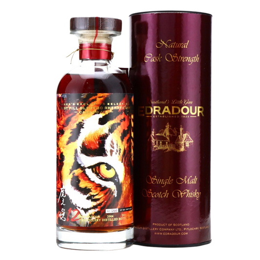 Edradour 2004 Single Cask 12 Year Old #421 / Tiger's Finest Selection No.12