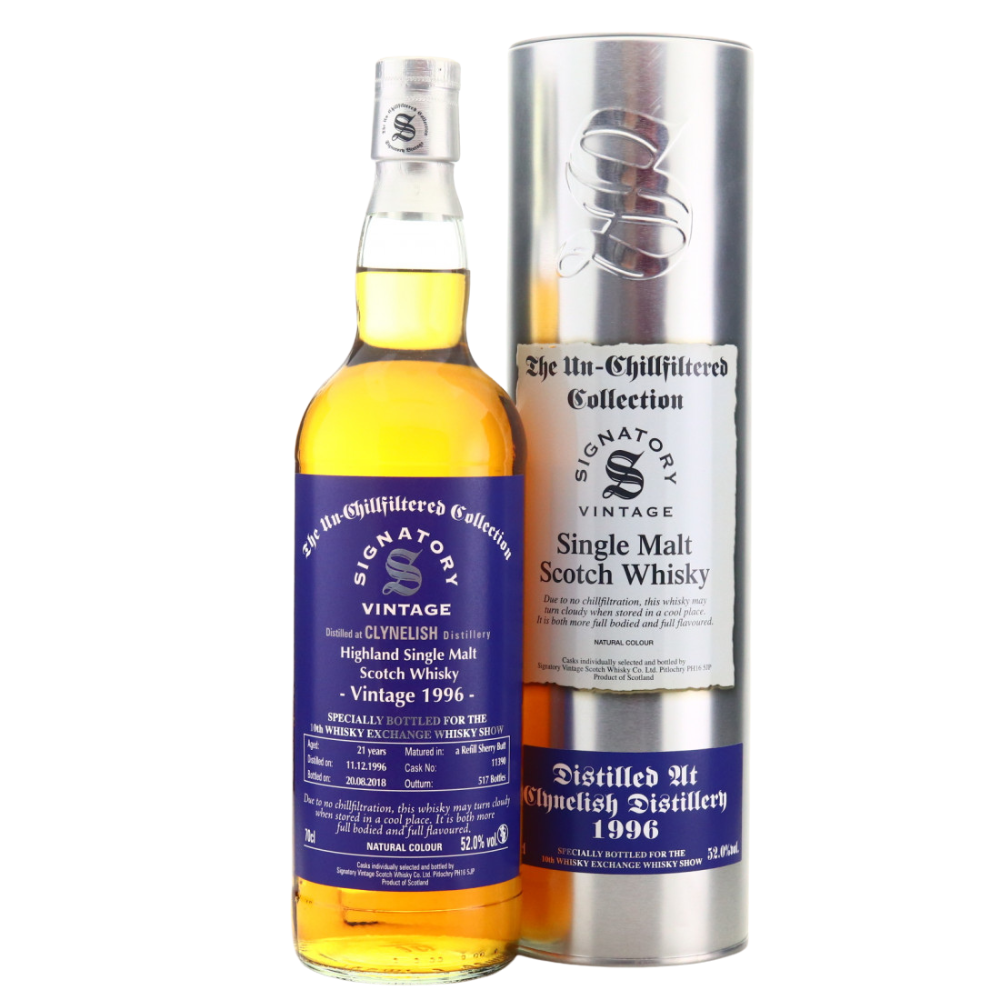 Clynelish 1996 Signatory Vintage 21 Year Old / TWE Whisky Show