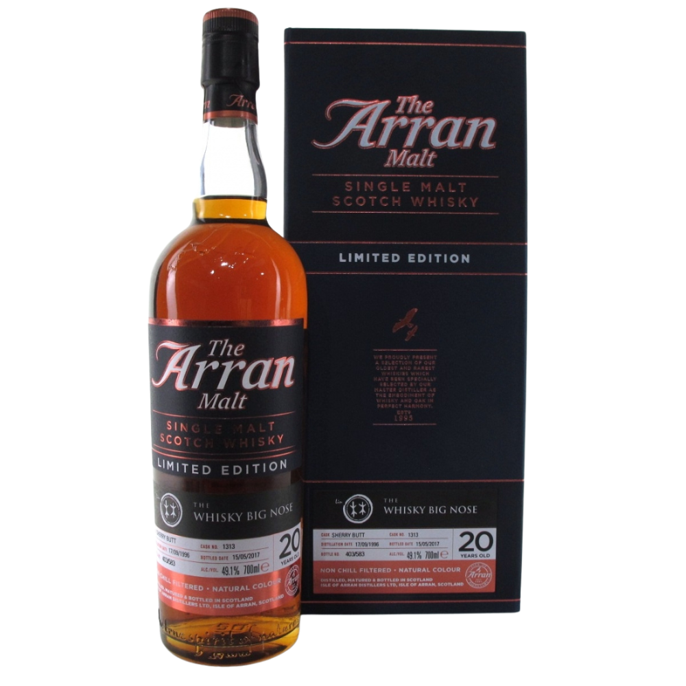 Arran 1996 Single Sherry Butt 12 Year Old / The Whisky Big Nose