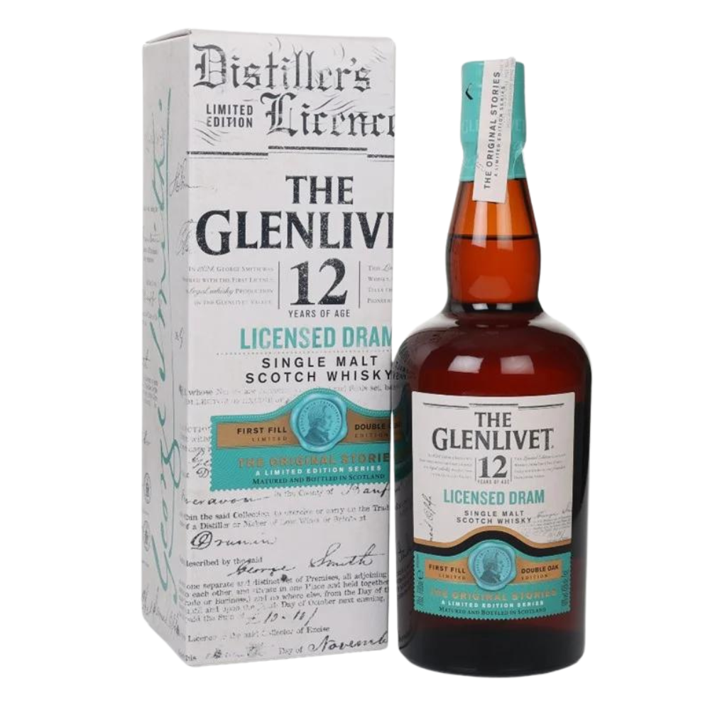 Glenlivet 12 Year Old Licensed Dram - The Original Stories