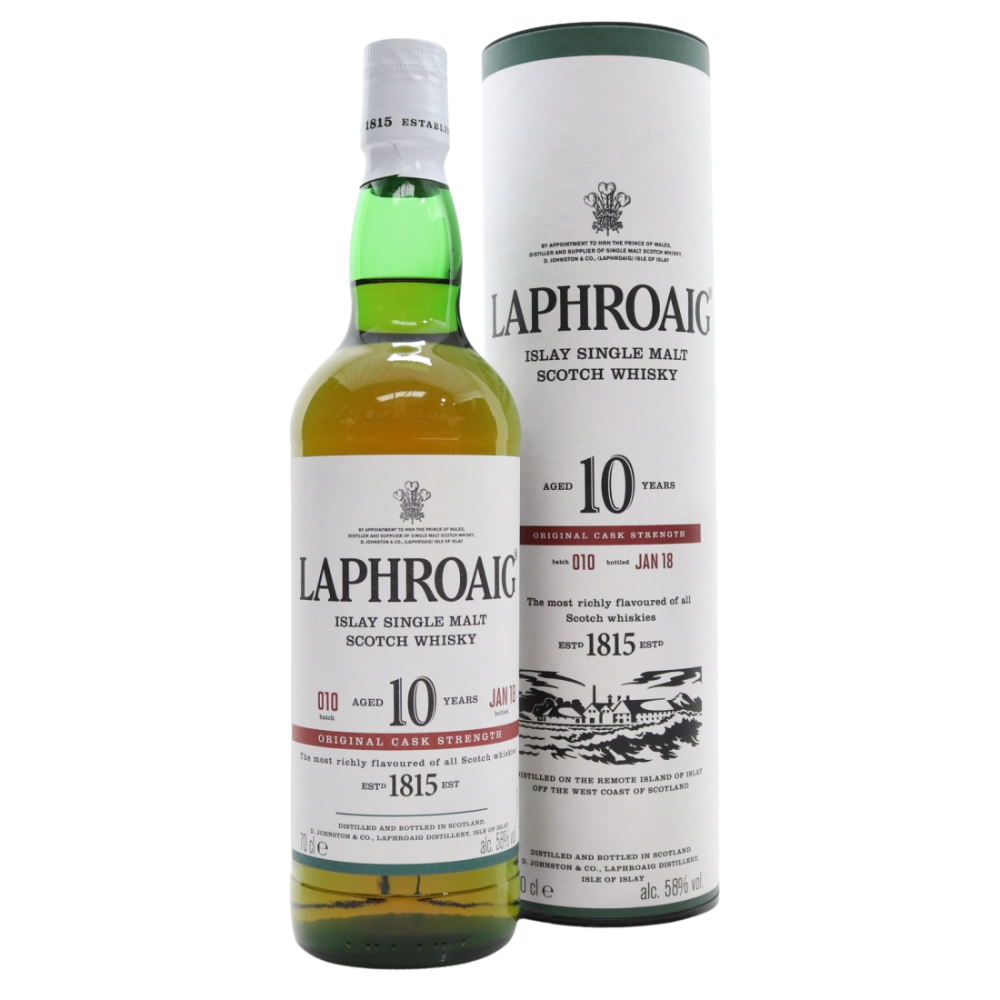 Laphroaig 10 Year Old Cask Strength - Batch 010