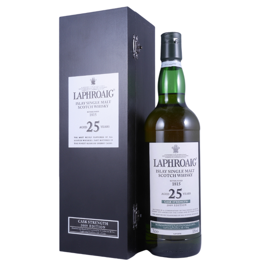 Laphroaig 25 year old 2009 Cask Strength Edition