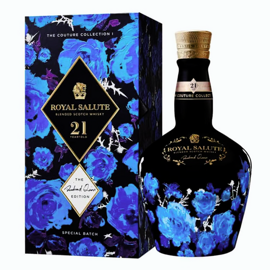 Royal Salute Black 21-year-old Richard Quinn Edition The Couture Collection
