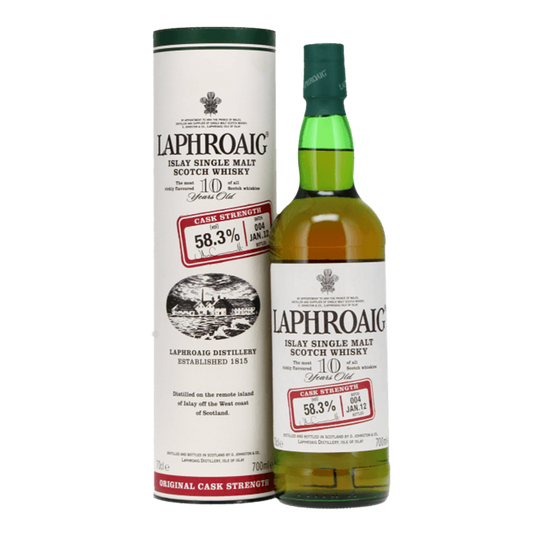 Laphroaig 10 Year Old Cask Strength - Batch 004