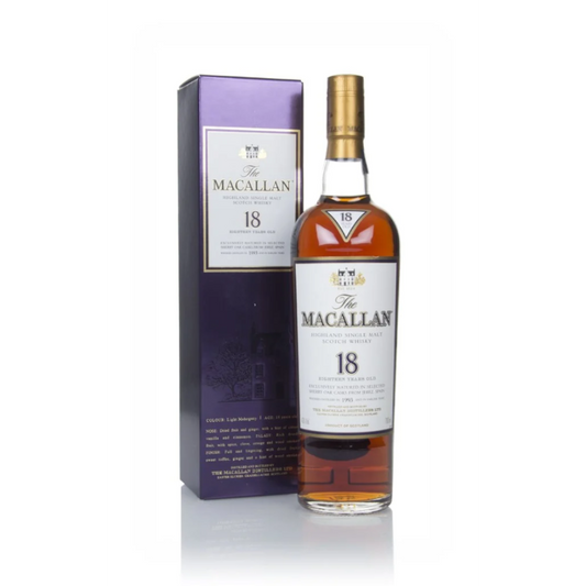 Macallan 18 Year-Old Sherry Oak 1993 - Whisky Gallery Global - Buy alcohol whisky online Malaysia