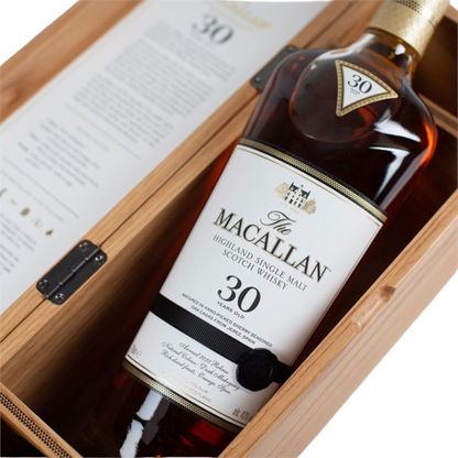 Macallan 30 yrs old sherry oak cask 2022 - Whisky Gallery Global - Buy alcohol whisky online Malaysia