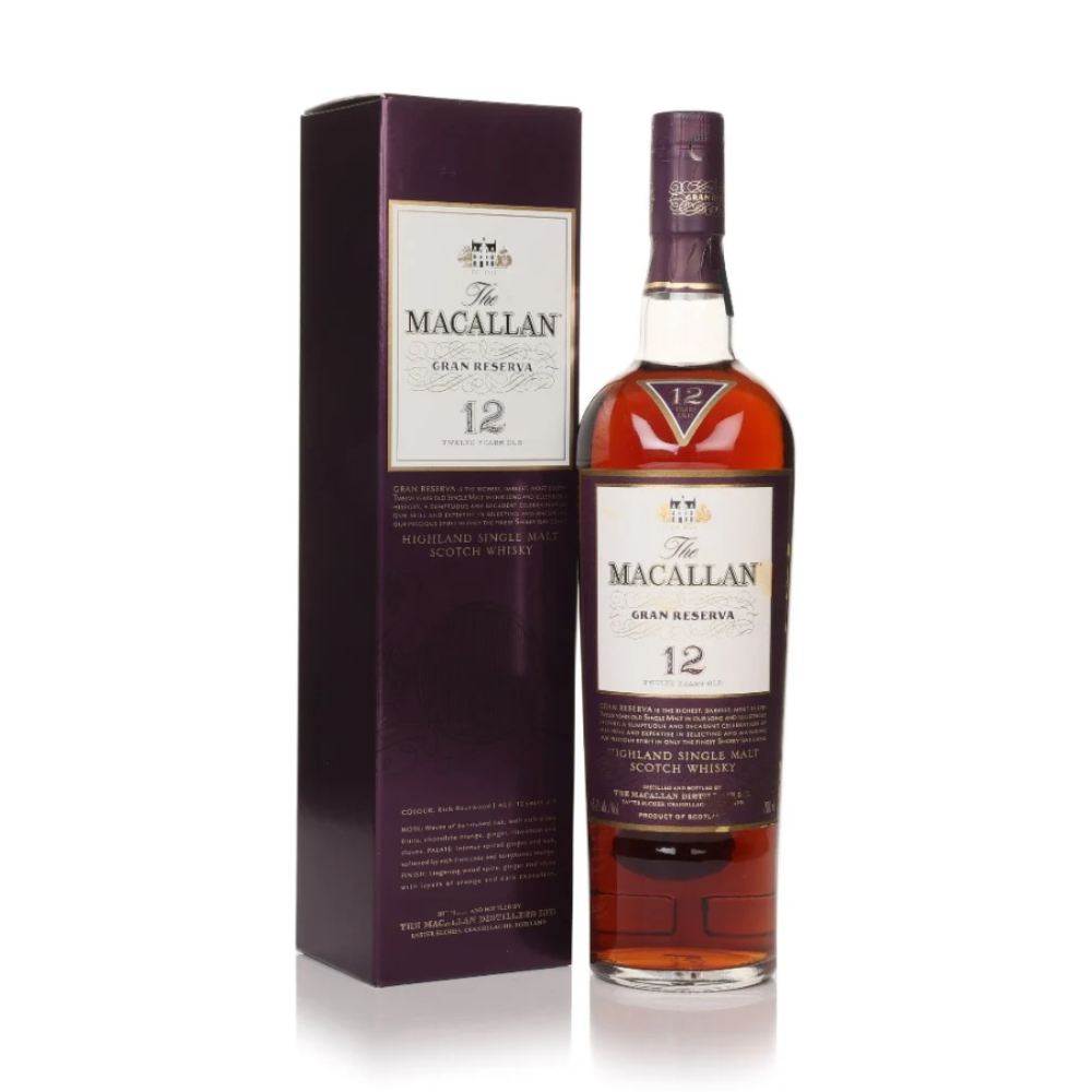 The Macallan 12 year old Gran Whisky - Whiksy Gallery Global - Online buy whisky alcohol malaysia