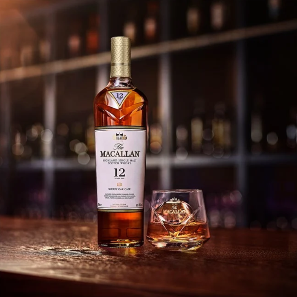 Macallan 12 Year-Old Sherry Oak - Whisky Gallery Global - Buy alcohol whisky online Malaysia