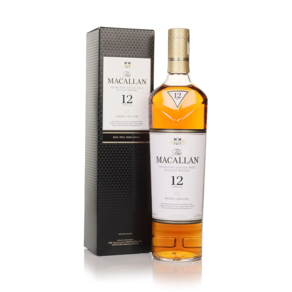 Macallan 12 Year-Old Sherry Oak - Whisky Gallery Global - Buy alcohol whisky online Malaysia