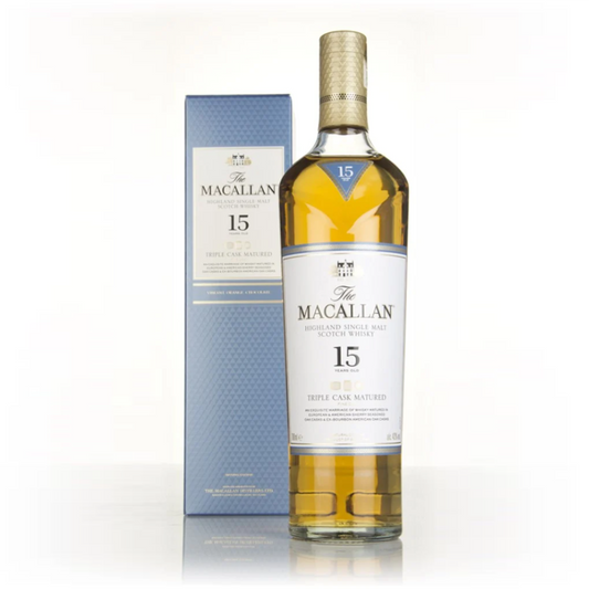 The Macallan 15 year old triple cask Whisky - Whisky Gallery Global - Online buy whisky alcohol malaysia