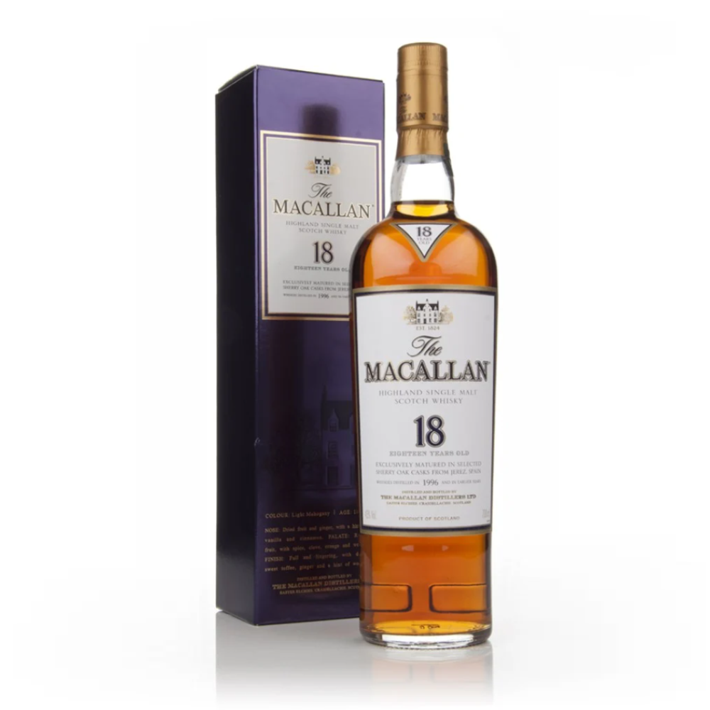 The Macallan 18 year old 1996 Whisky - Whisky Gallery Global - Online buy whisky alcohol malaysia