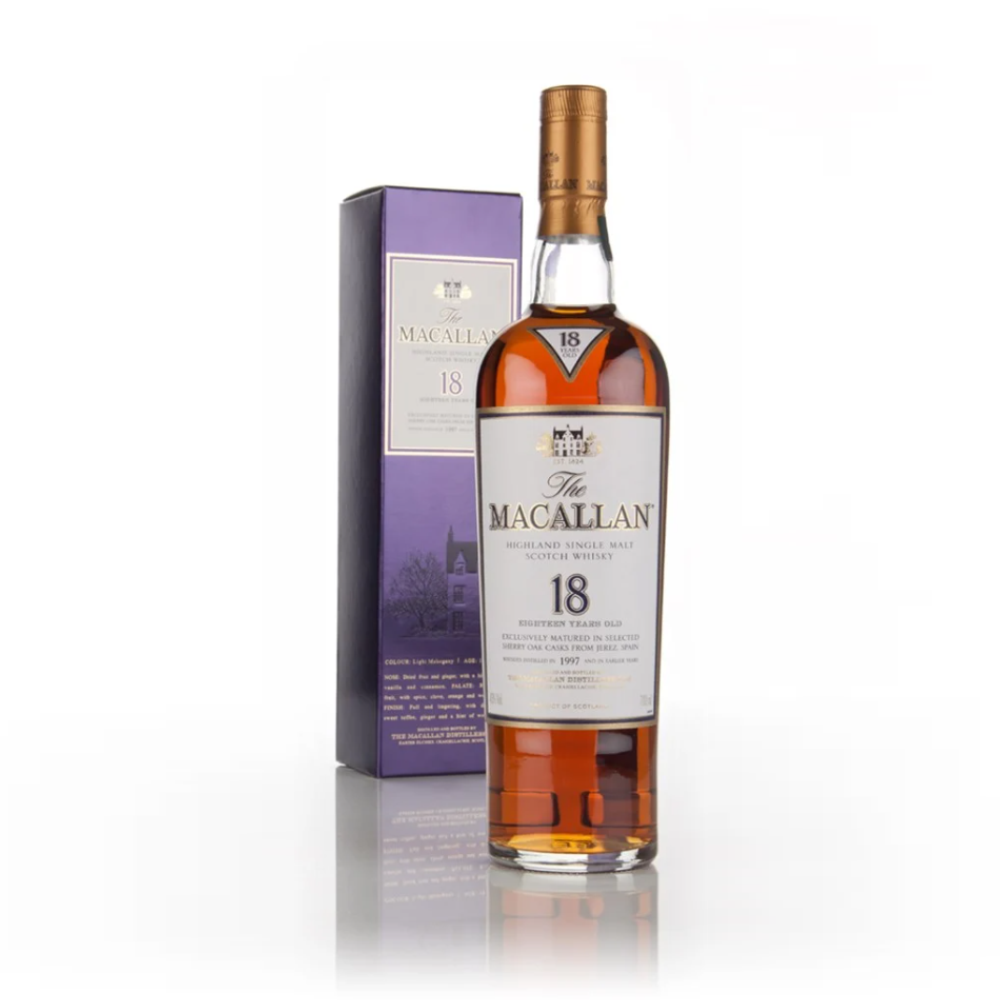 Macallan 18 Year-Old Sherry Oak 1997 - Whisky Gallery Global - Buy alcohol whisky online Malaysia